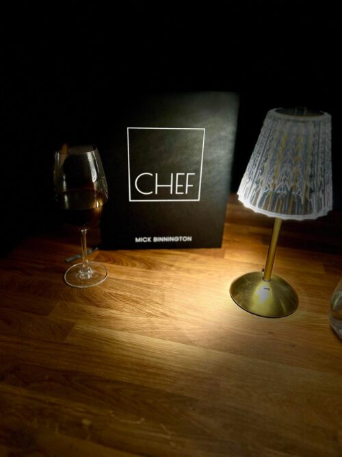 Signed Cook Book & Interactive Chef's Table For Two Gift Set